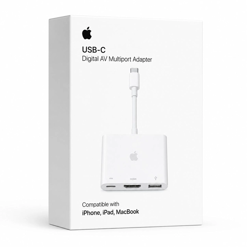 APPLE ADAPTADOR APPLE USB-C A HDMI 4K MULTIPUERTO AV DIGITAL
