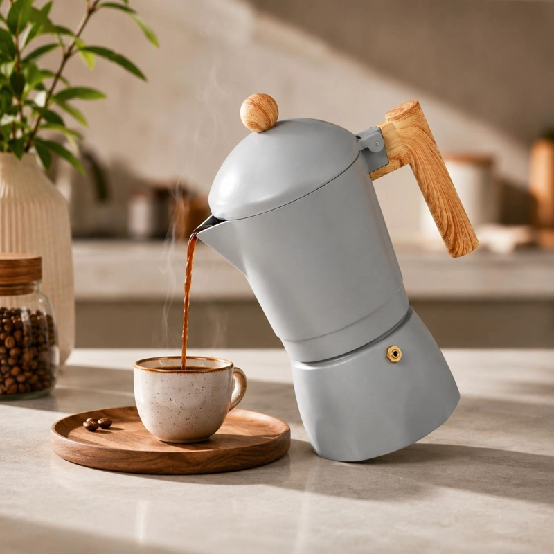 CAFETERA ITALIANA BERGNER PREMIUM DESMONTABLE 480ML - 8