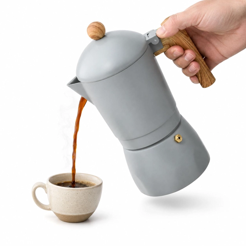 CAFETERA ITALIANA BERGNER PREMIUM DESMONTABLE 480ML - 9