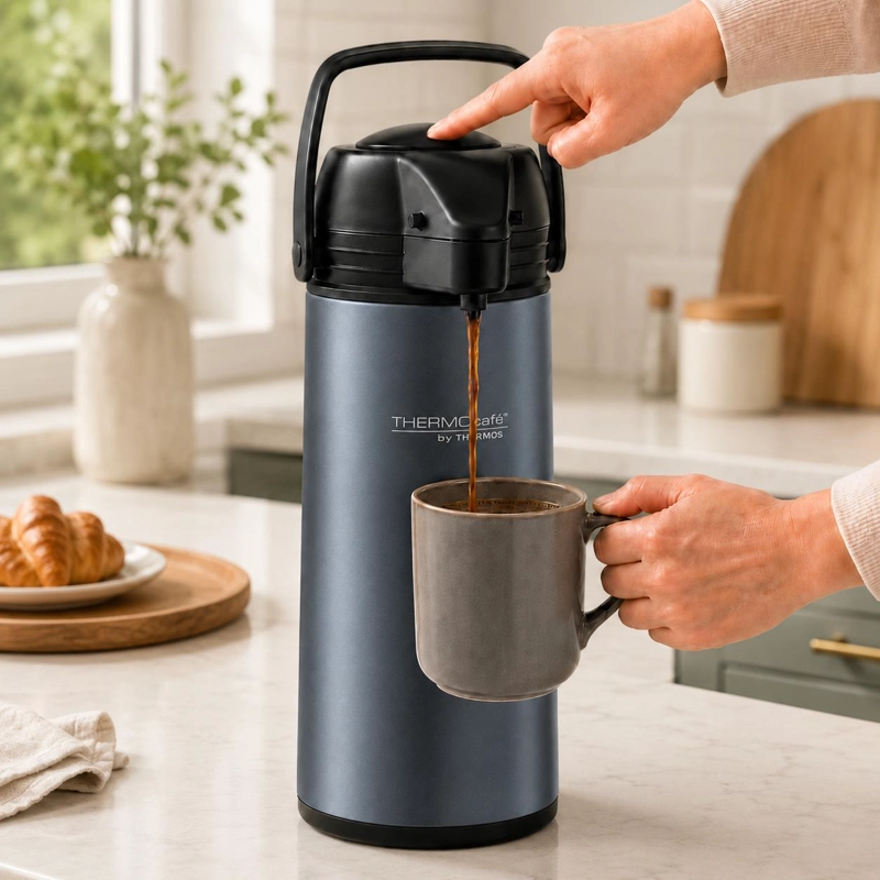 TERMO SIFON DE LIQUIDOS JADO 1.9L THERMOS 12H HOT & 24H COLD - 6