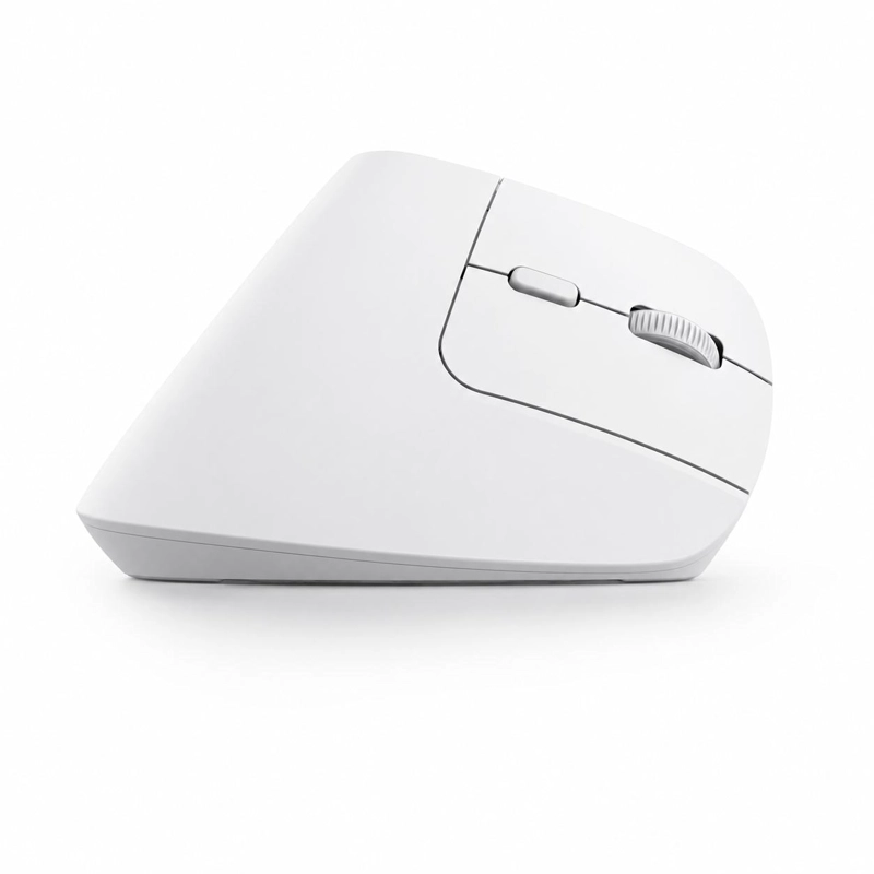 MOUSE VERTICAL INALAMBRICO DUAL ERGONOMICO TRUST BAYO+ WHITE - 3