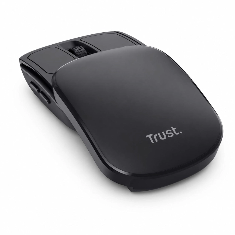 MOUSE INALAMBRICO TRUST ZYLO PLEGABLE ULTRA COMPACTO USB-C 2G - 3