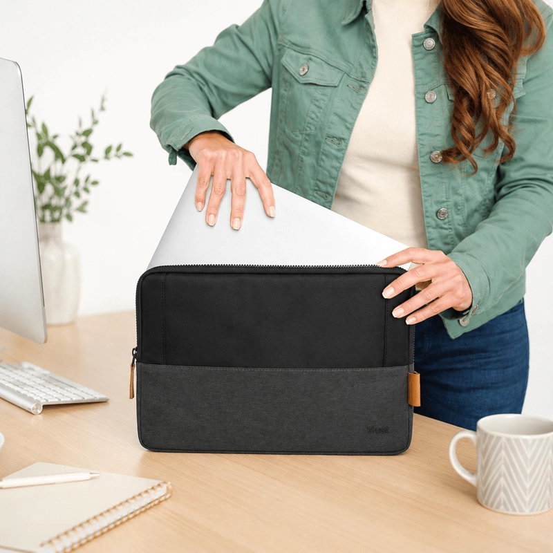 FUNDA PARA NOTEBOOKS 13.3'  TRUST LISBOA BLACK PACK - 7
