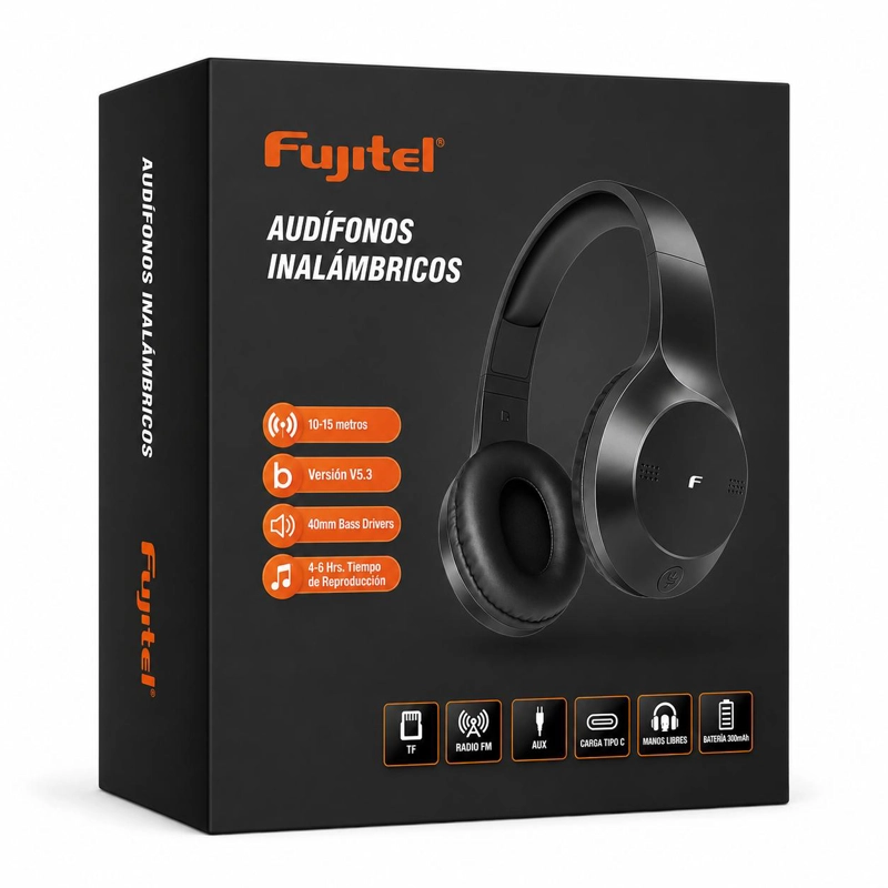 AUDIFONOS INALAMBRICOS ON EAR  BLUETOOTH BLACK EDITION - 6