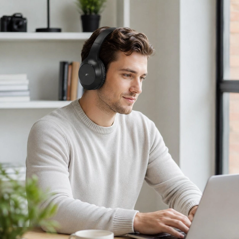 AUDIFONOS INALAMBRICOS ON EAR  BLUETOOTH BLACK EDITION - 8