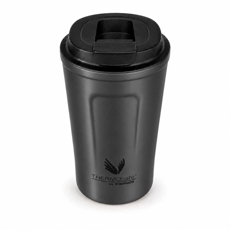VASO TERMIGO MUG THERMOS DARK GRAY  ACERO INOXIDABLE 350ML - 3