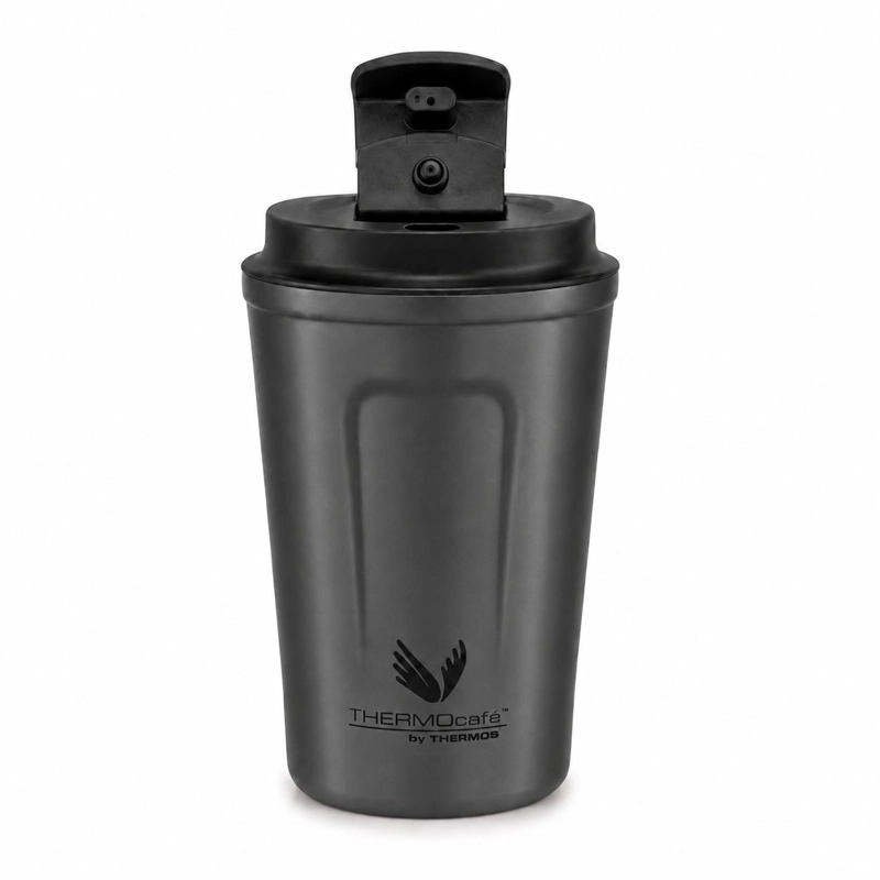 VASO TERMIGO MUG THERMOS DARK GRAY  ACERO INOXIDABLE 350ML - 7