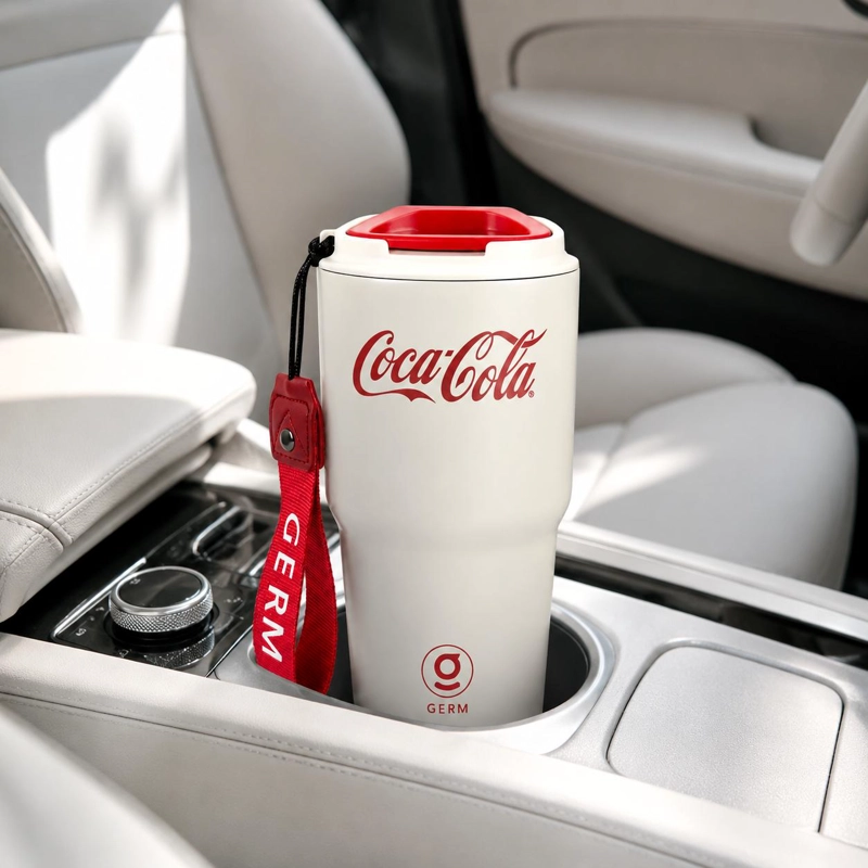 VASO TE RMICO MUG GERM COCA-COLA 590ML WHITE EDITION - 6