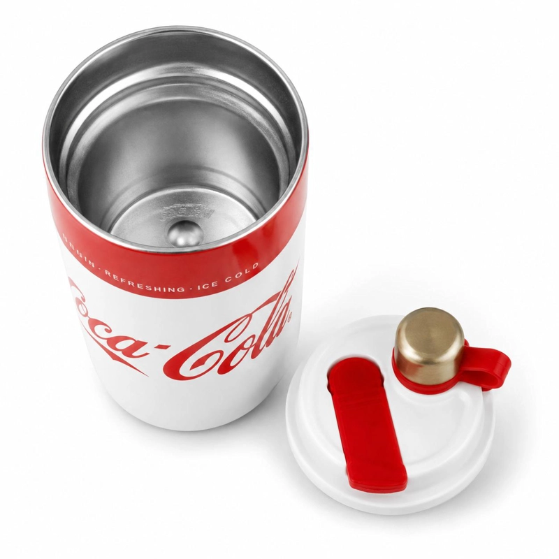 VASO TE RMICO MUG GERM COCA-COLA ACERO INOXIDABLE 650ML WHITE - 3