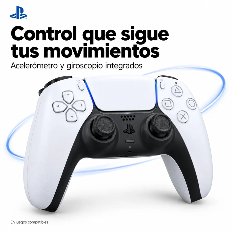 JOYSTICK INALAMBRICO PLAYSTATION 5 DUALSENSE MULTIPLATAFORMA PS5 / PC / MAC / IOS / ANDROID - 6