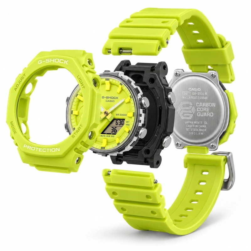 RELOJ DEPORTIVO G-SHOCK GA-2100-9A9DR - 4