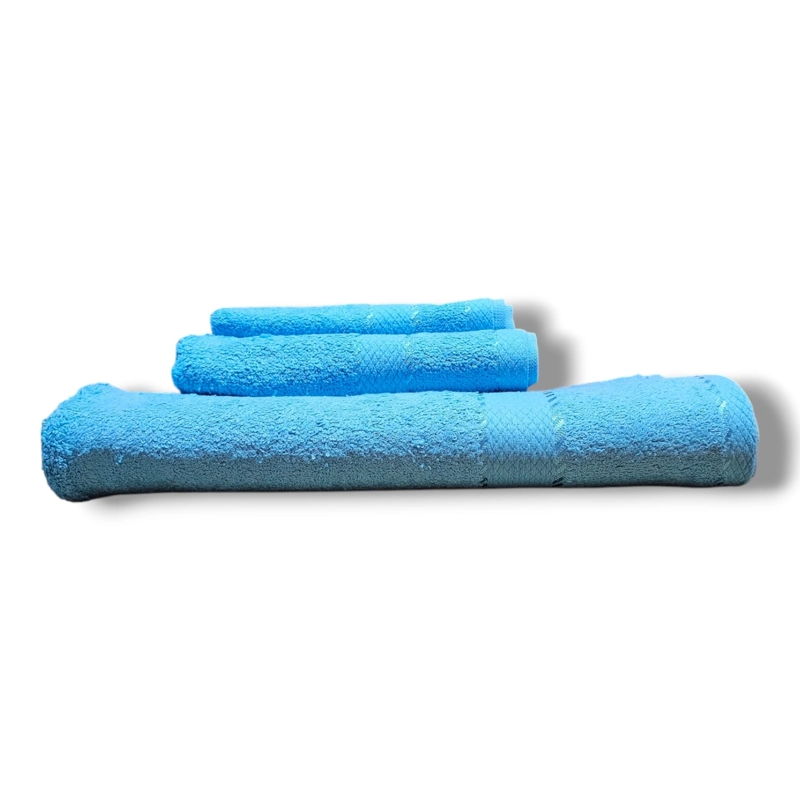SET TOALLA DE BAÑO, MANO Y CARA 400GR/M4 - 1