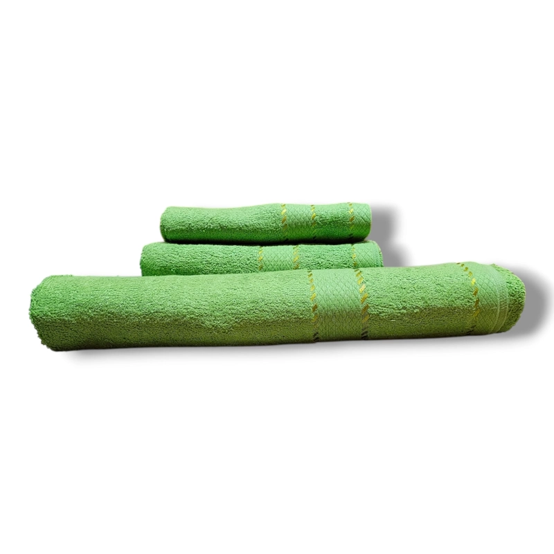 SET TOALLA DE BAÑO, MANO Y CARA 400GR/M4 - 1