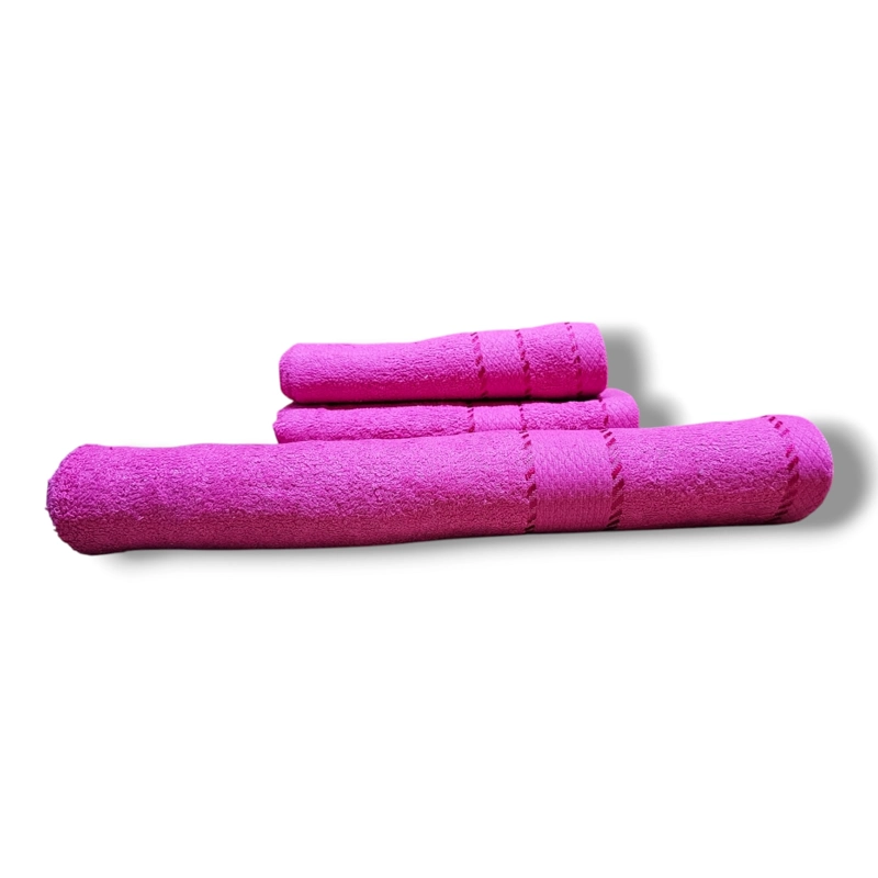 SET TOALLA DE BAÑO, MANO Y CARA 400GR/M4 - 1
