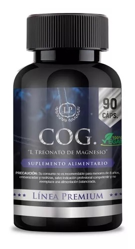 SUPLEMENTO ALIMENTICIO LÍNEA PREMIUM COGNITIVE L-TREONATO DE MAGNESIO 90 CAPSULAS - 2