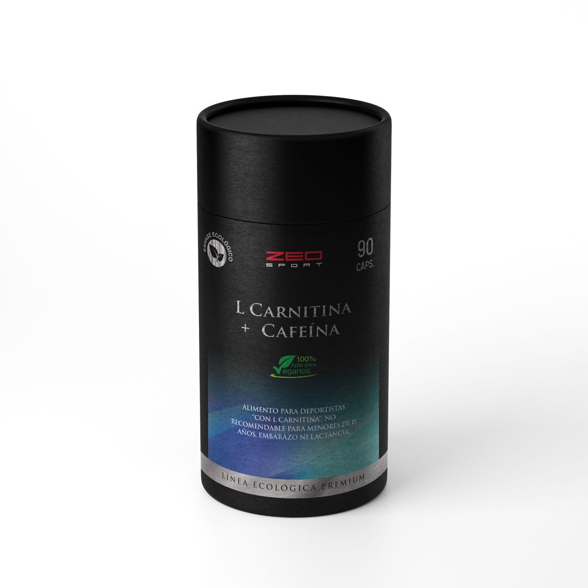 SUPLEMENTO ALIMENTICIO ZEO SPORT L CARNITINA + CAFEINA 90 CAPSULAS PREMIUM