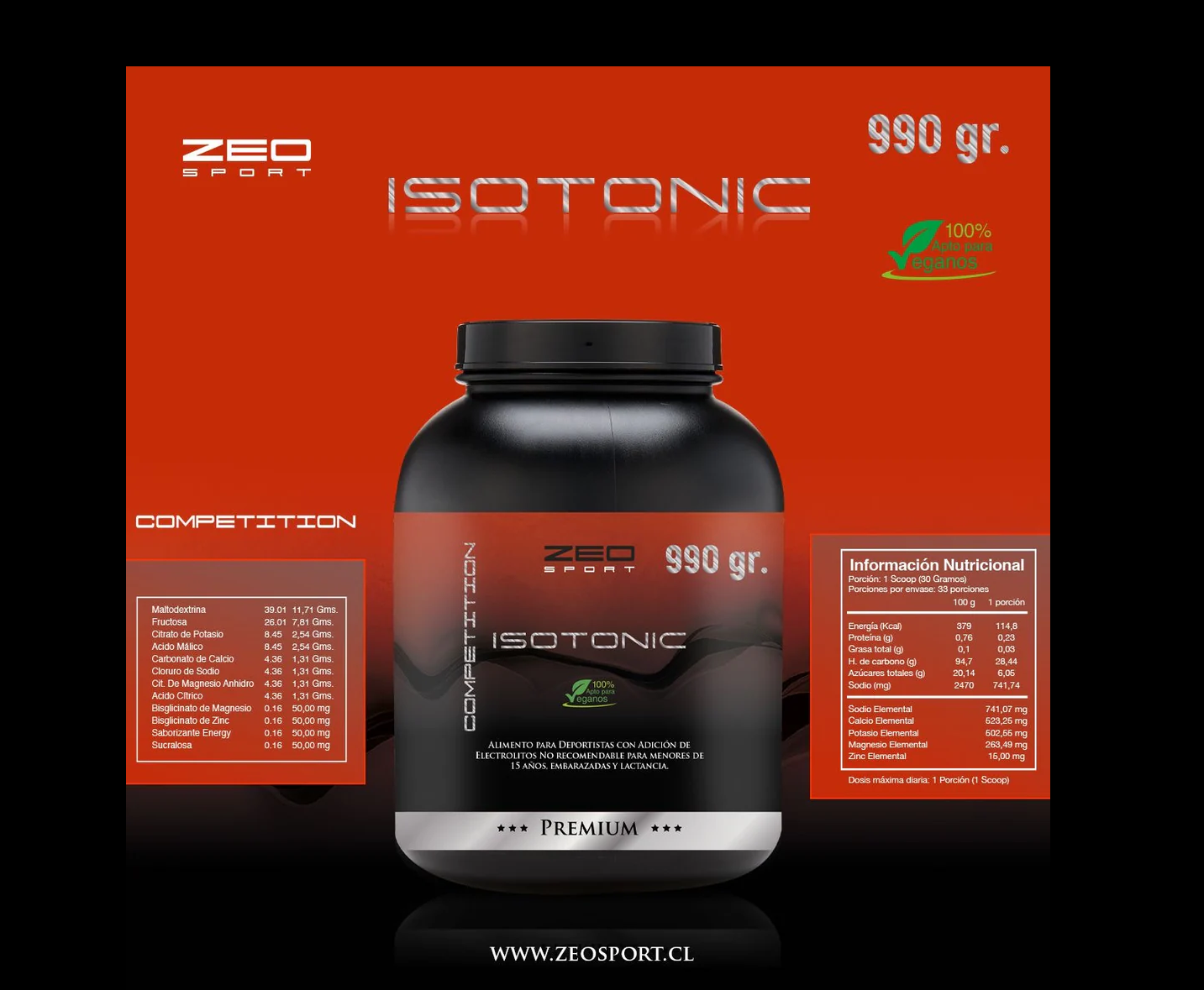 ISOTONICO 990 GRAMOS - 2