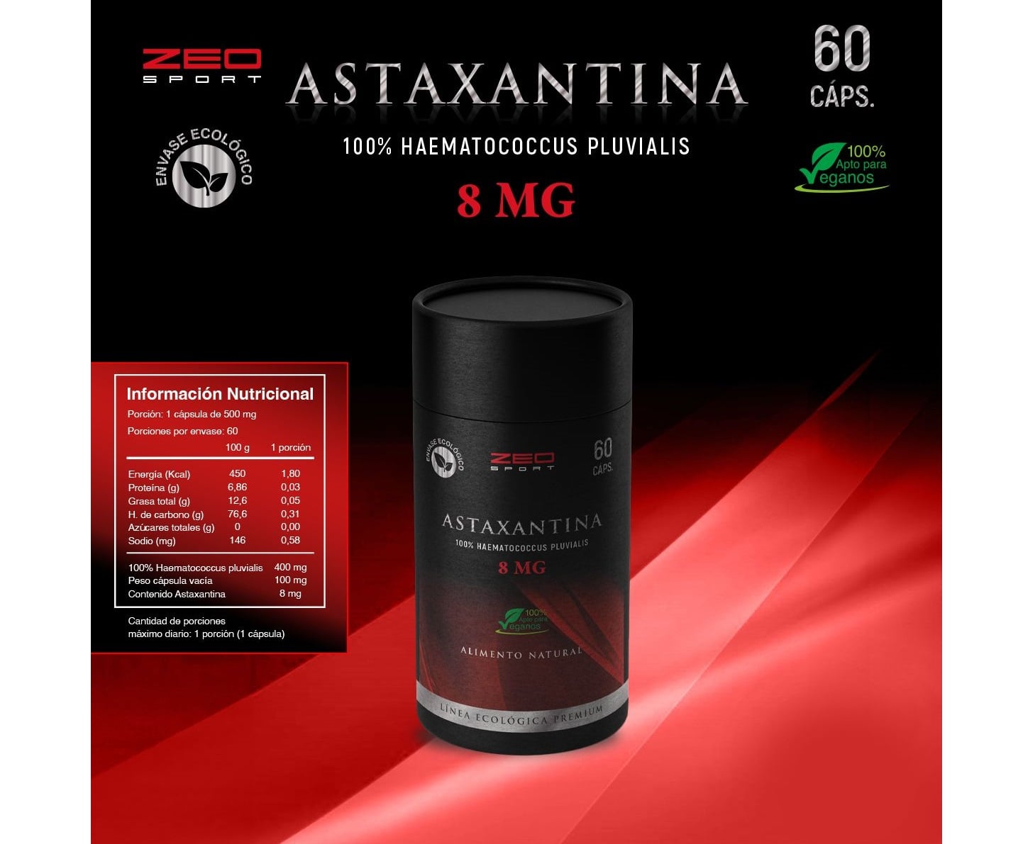 ASTAXANTINA PURA - 1