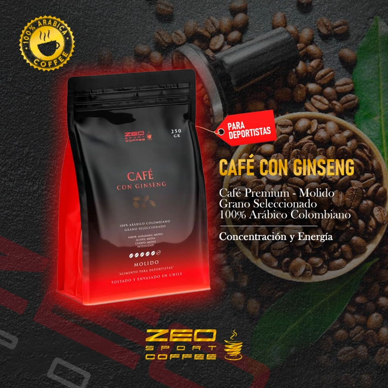 CAFE CON GINSENG X 250 GRAMOS - 2