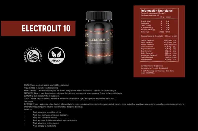 ELETROLIT 10  EN CAPSULAS - 1