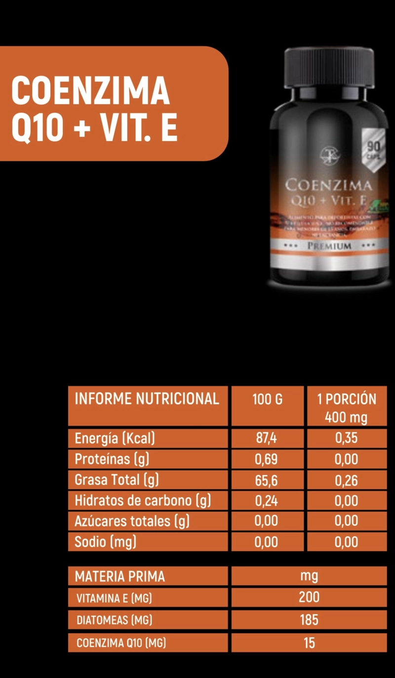 COENZIMA Q10 + VIT. E - 1