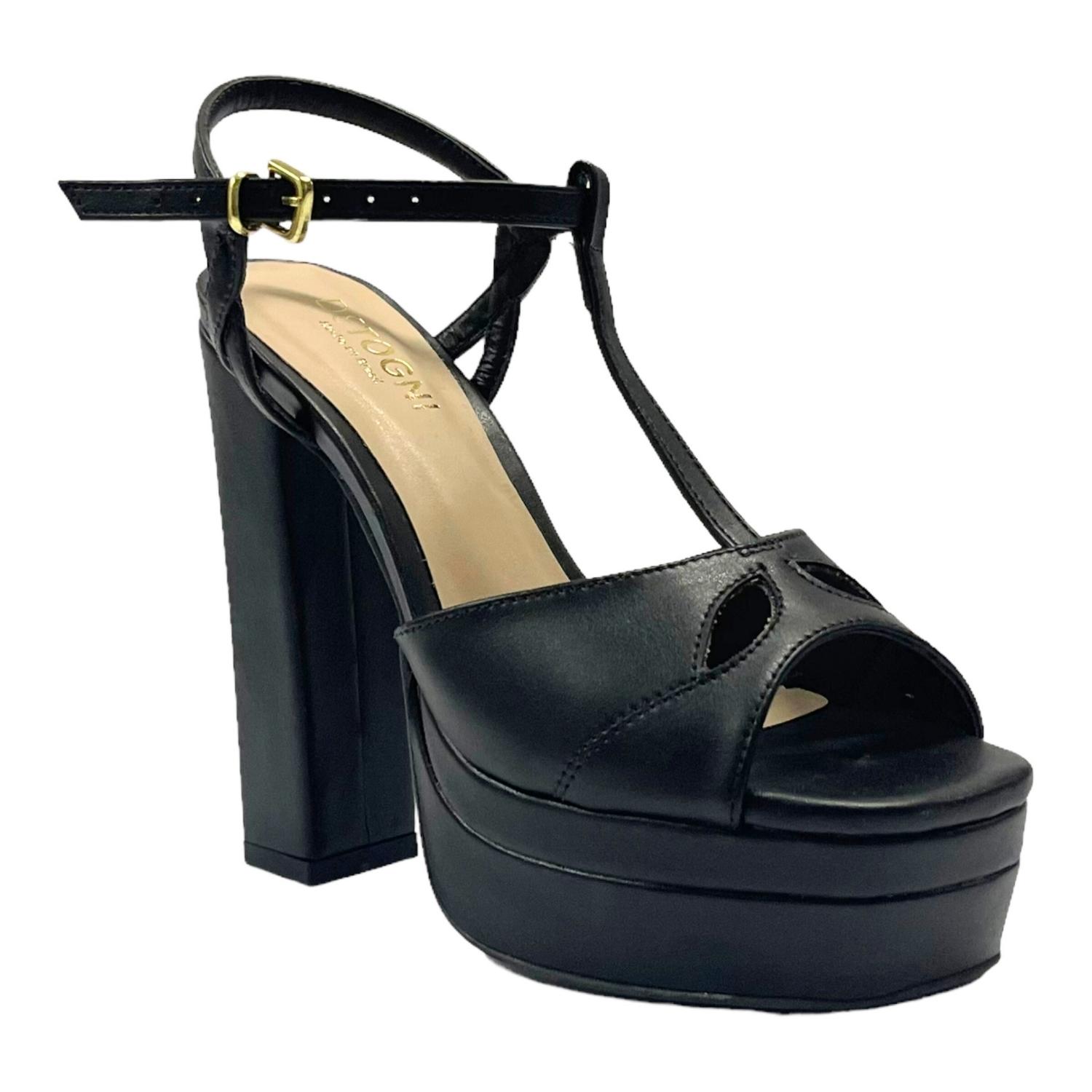 SANDALIAS MUJER DETOGNI NEGRO THAIS - 2