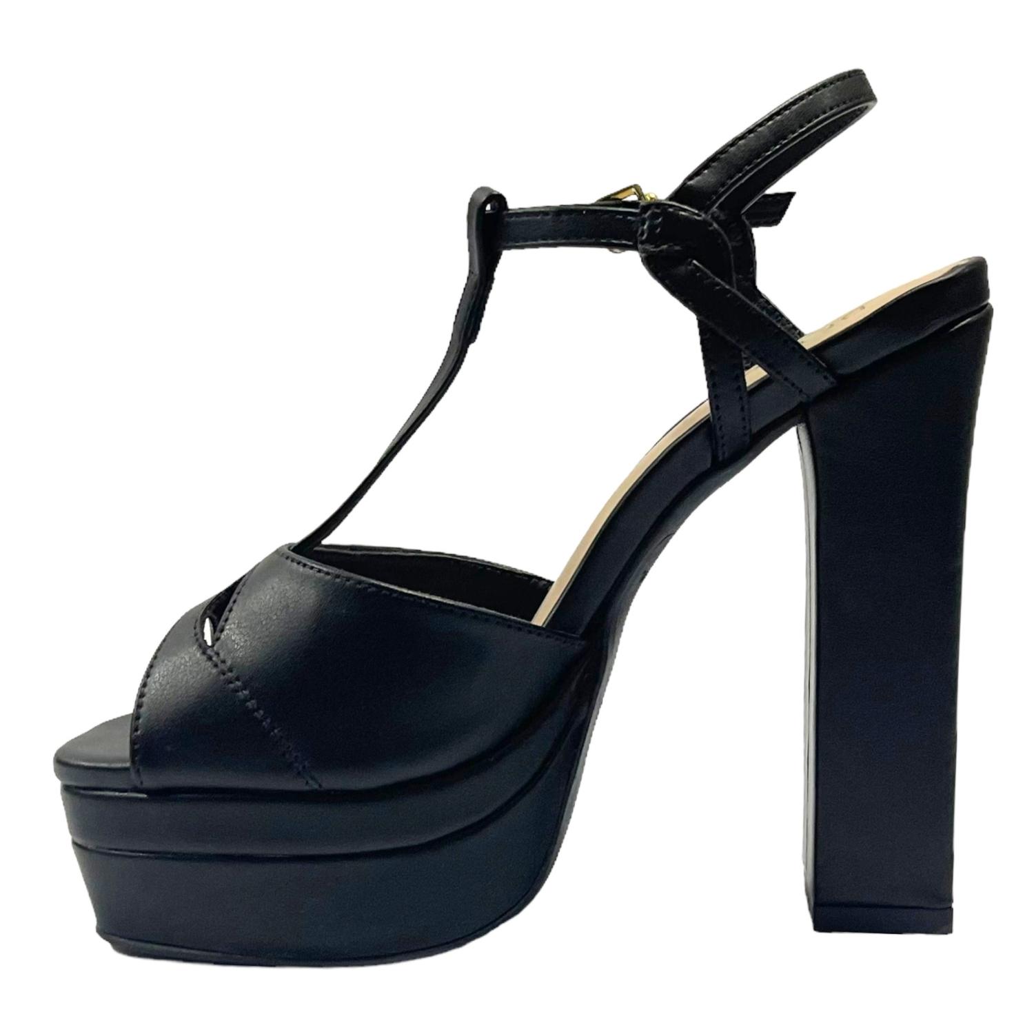 SANDALIAS MUJER DETOGNI NEGRO THAIS - 3