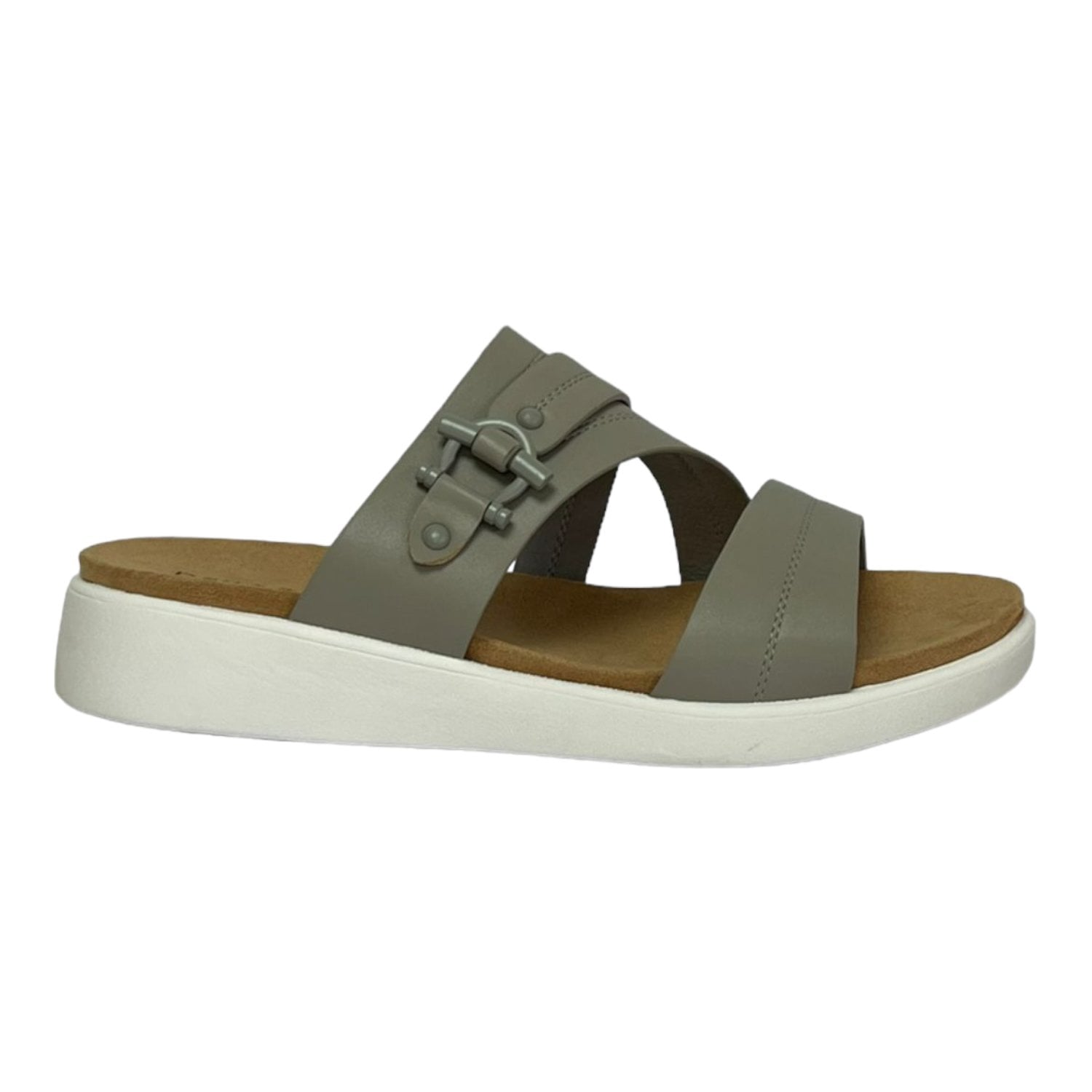 SANDALIA MUJER GRIS MARTA DETOGNI - 1