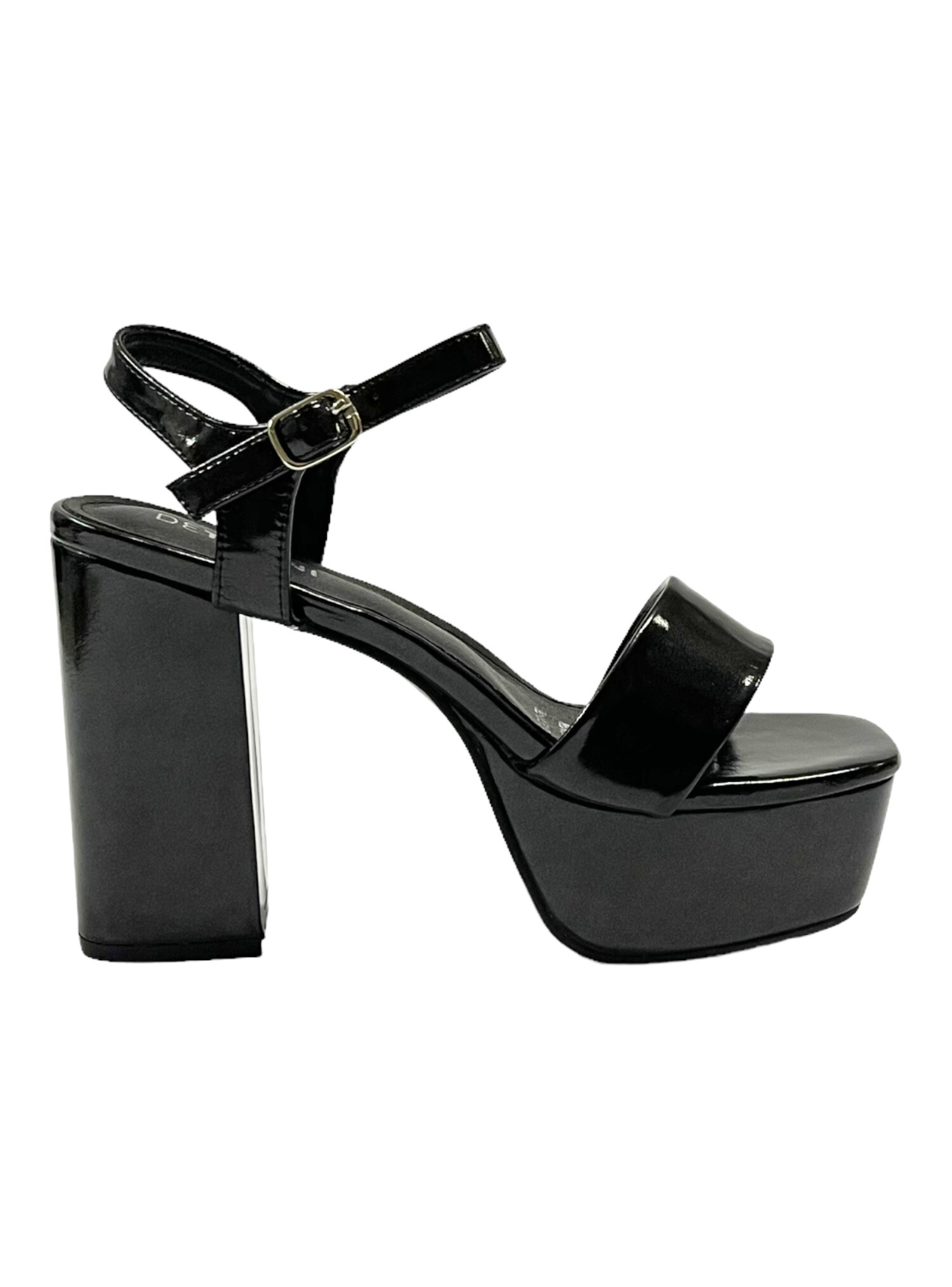 SANDALIAS MUJER DETOGNI NEGRO SAMANTA - 1