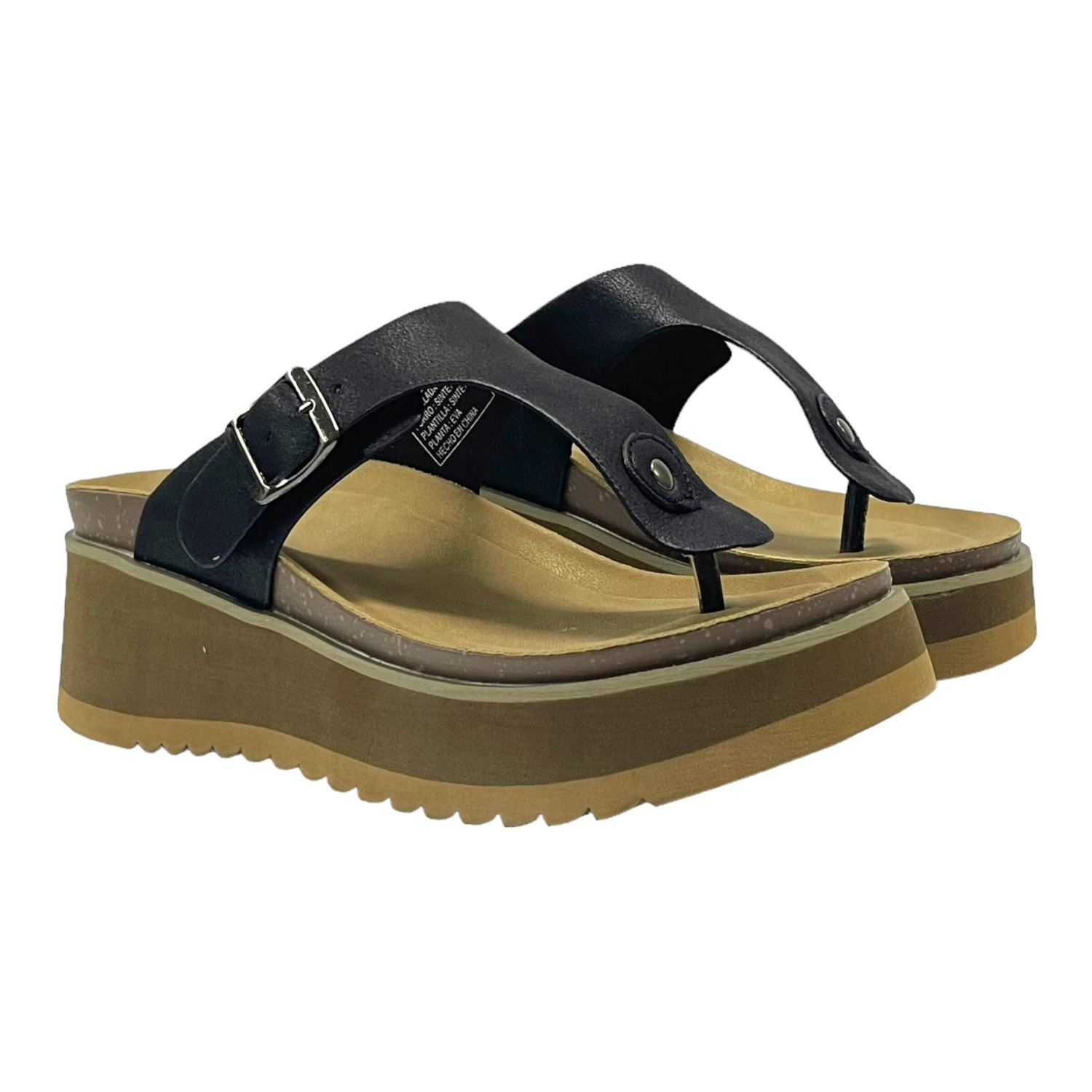 SANDALIAS MUJER DETOGNI NEGRO CLAUDIA - 4