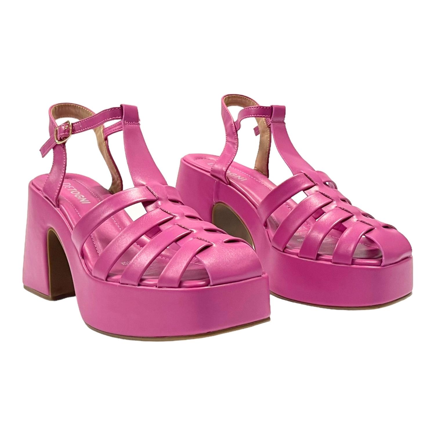 SANDALIAS MUJER DETOGNI FUCSIA CARRIE - 4