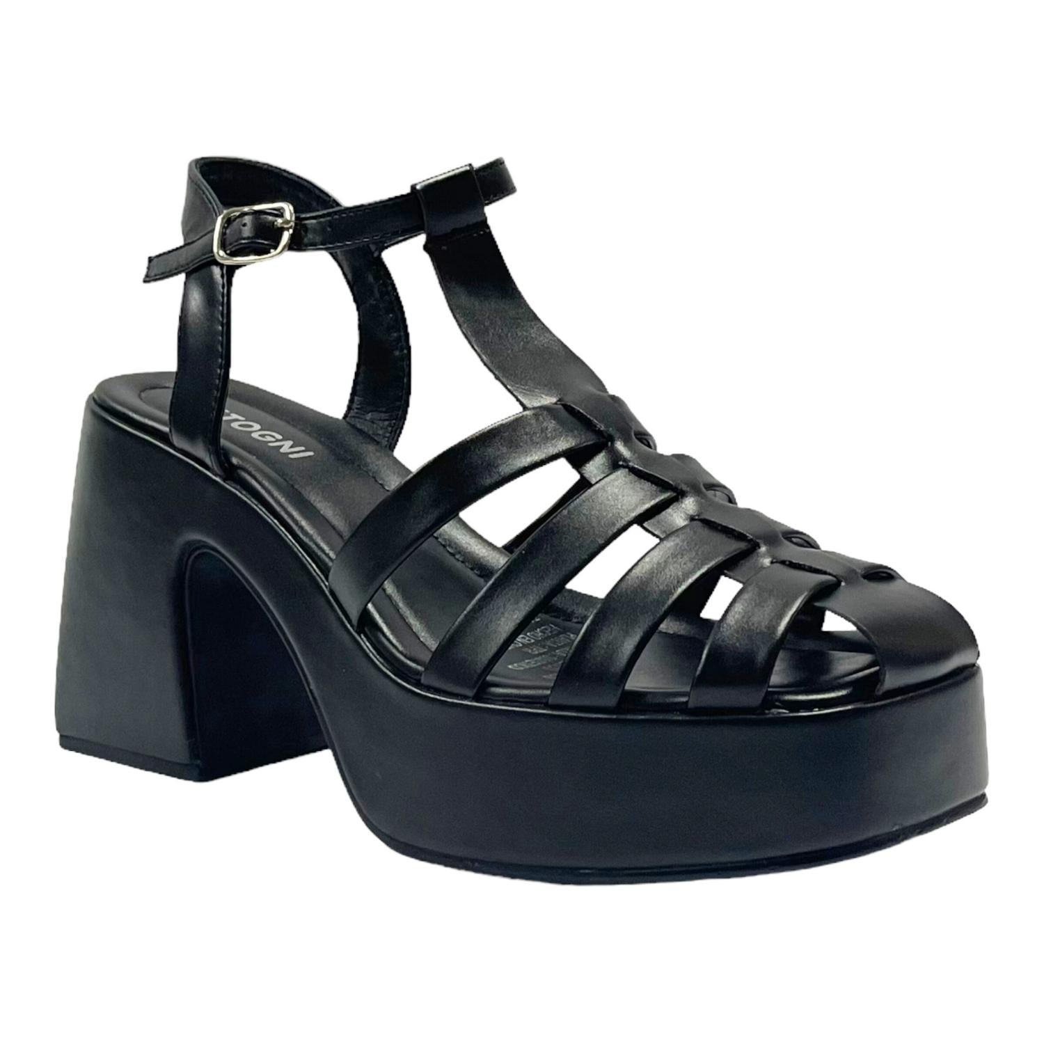 SANDALIAS MUJER DETOGNI NEGRO CARRIE - 2