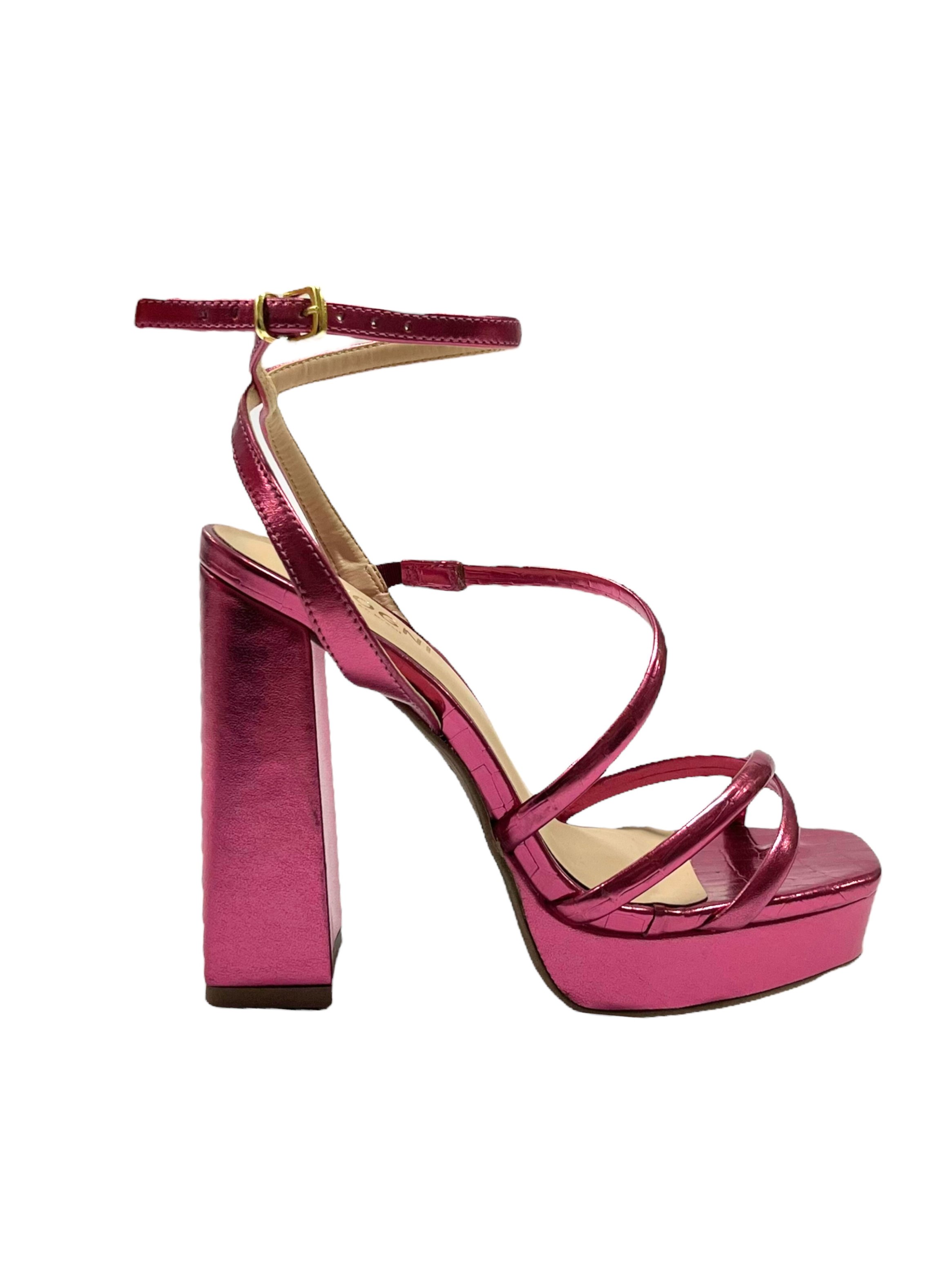 SANDALIAS MUJER DETOGNI FUCSIA GISELE - 1