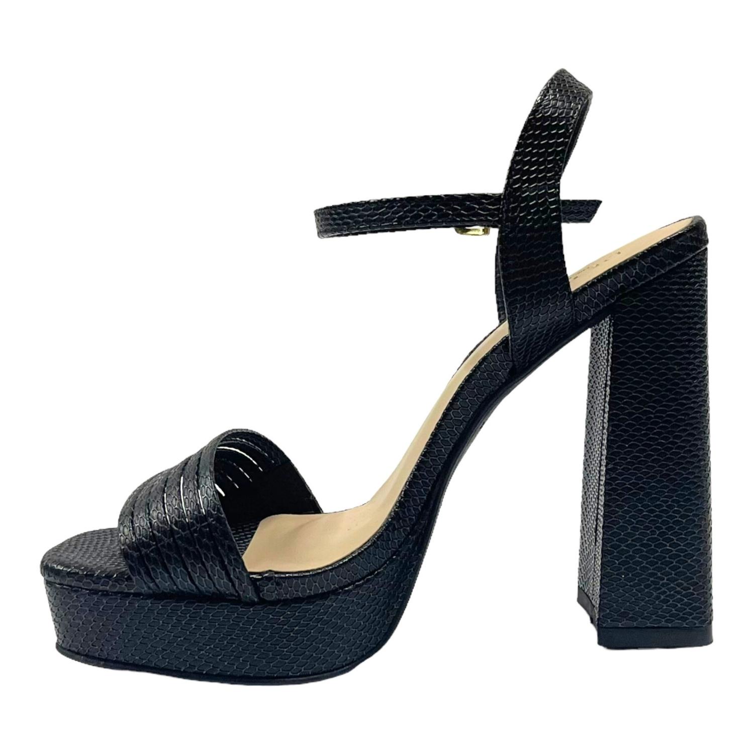 SANDALIAS MUJER DETOGNI NEGRO LUCIANA - 3