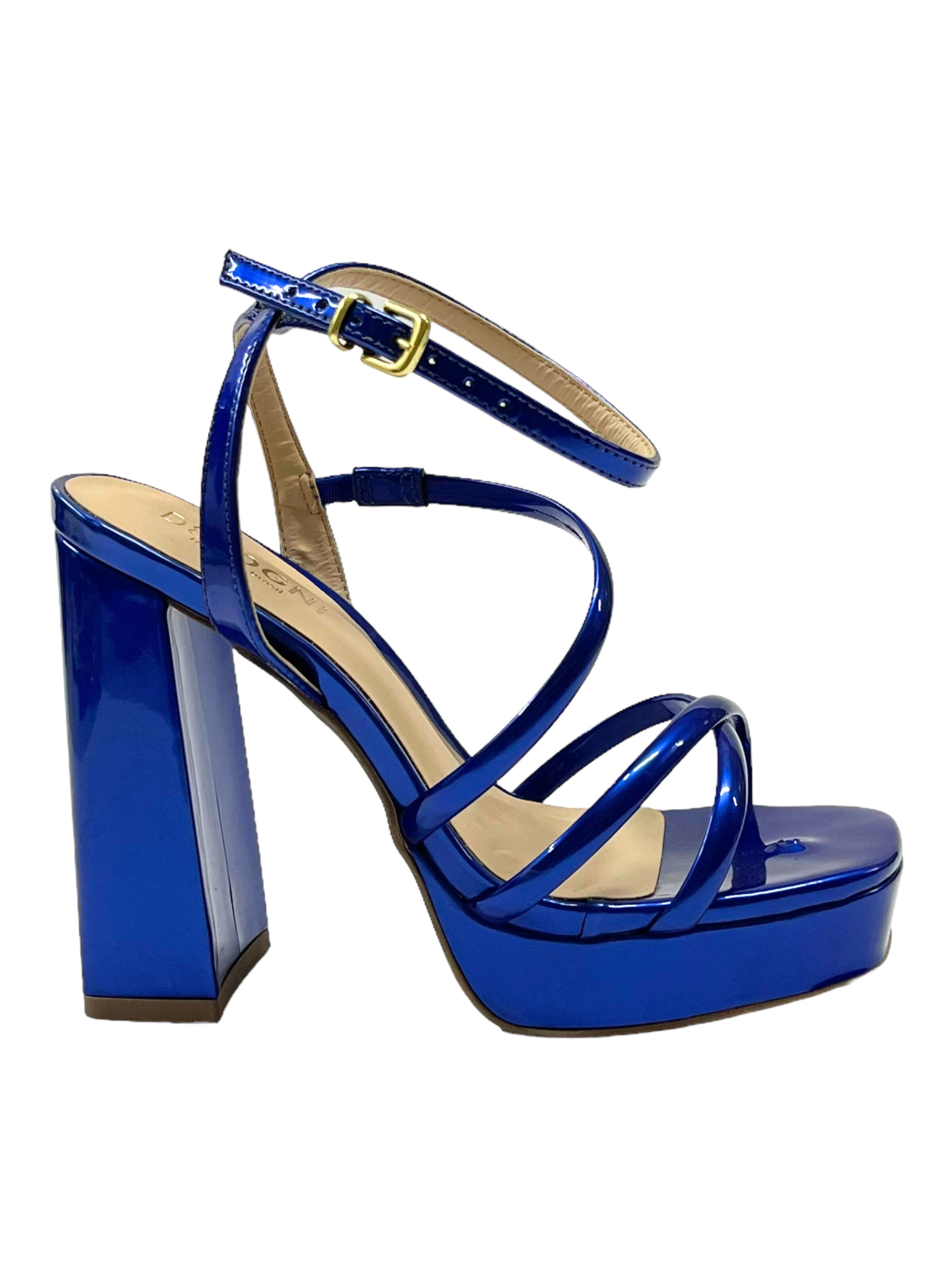 SANDALIAS MUJER DETOGNI AZUL GISELE - 1