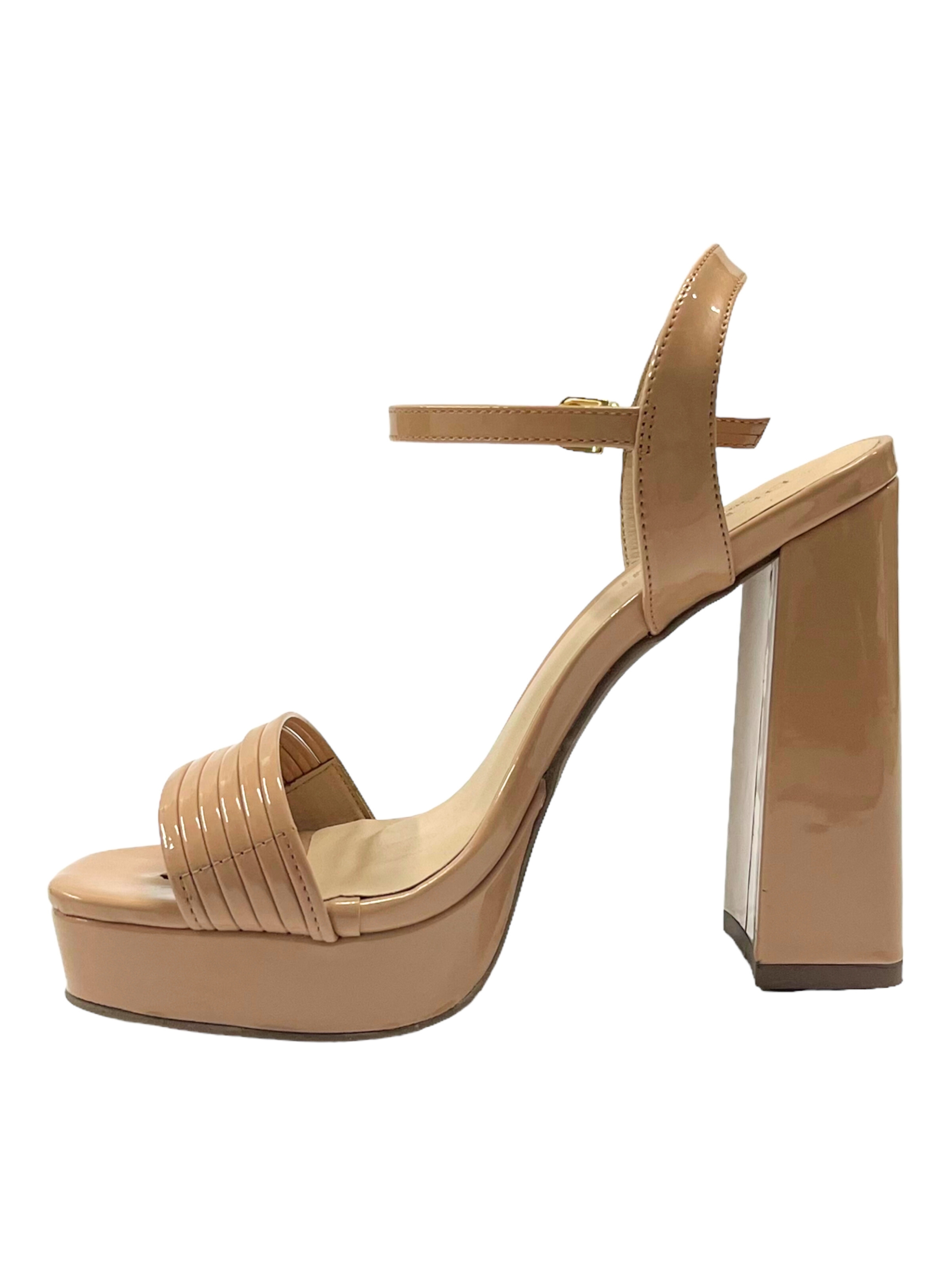 SANDALIA MUJER CAMEL LUCIANA DETOGNI - 2