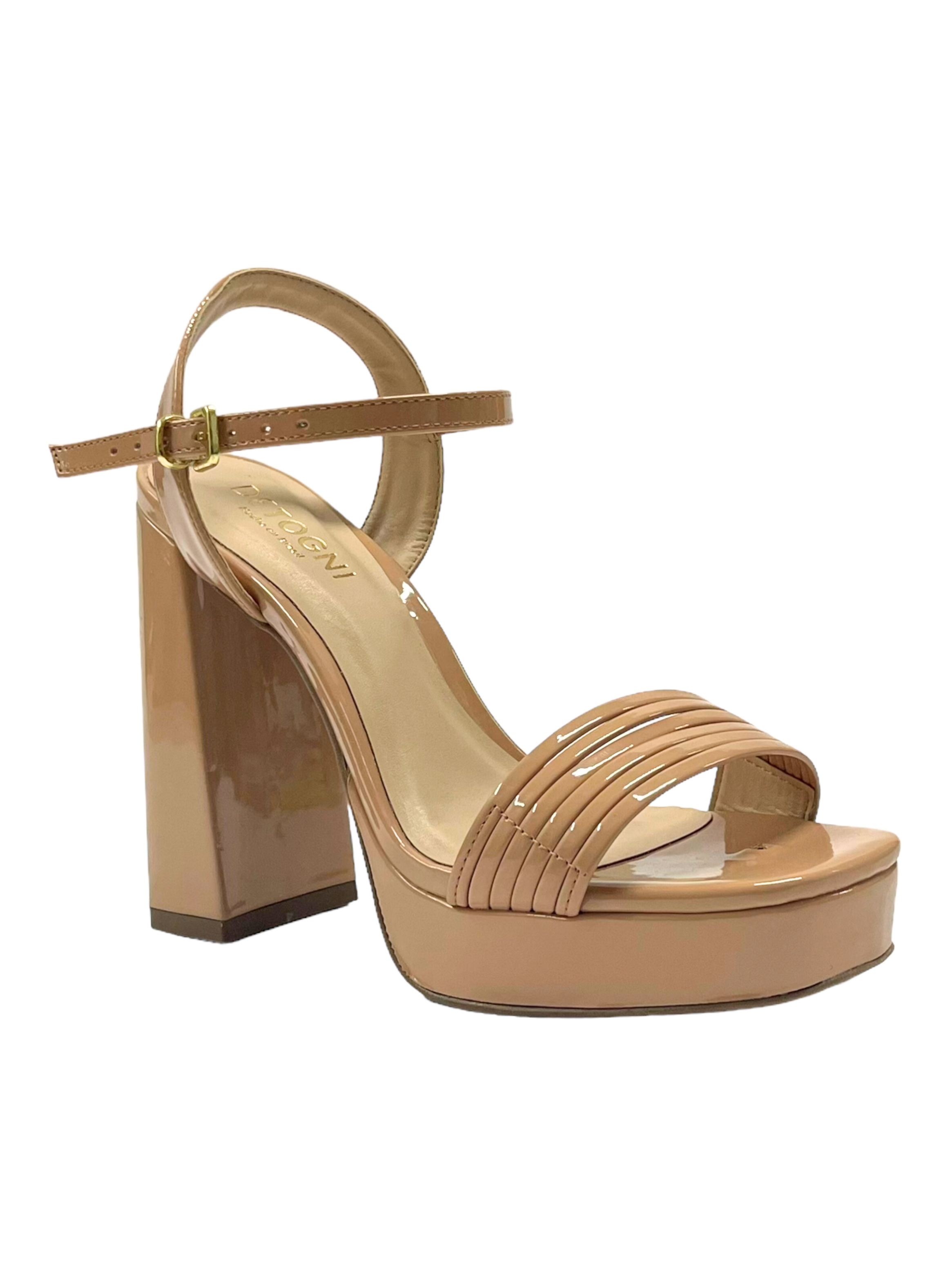SANDALIA MUJER CAMEL LUCIANA DETOGNI - 3