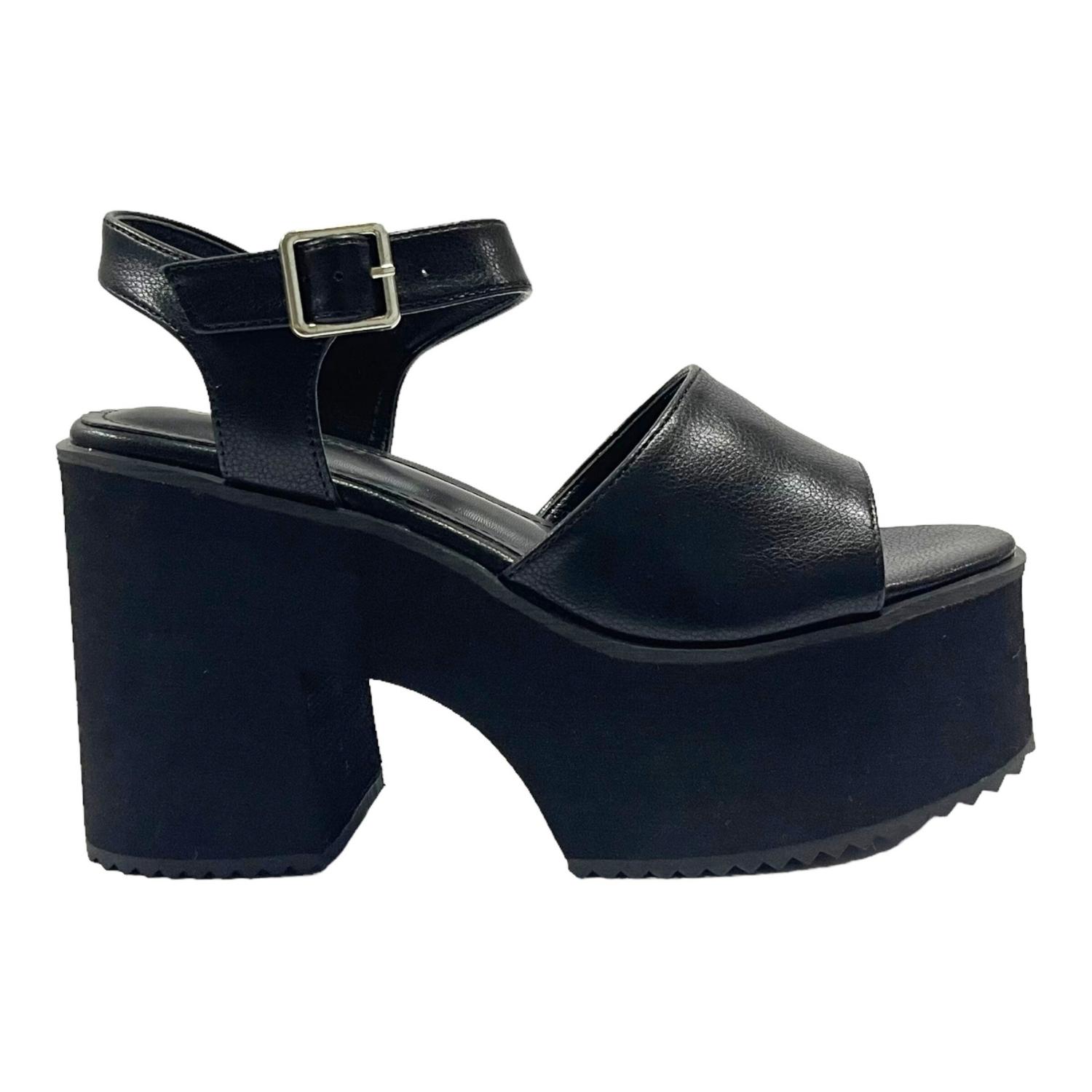 SANDALIAS MUJER DETOGNI NEGRO ESTER - 1