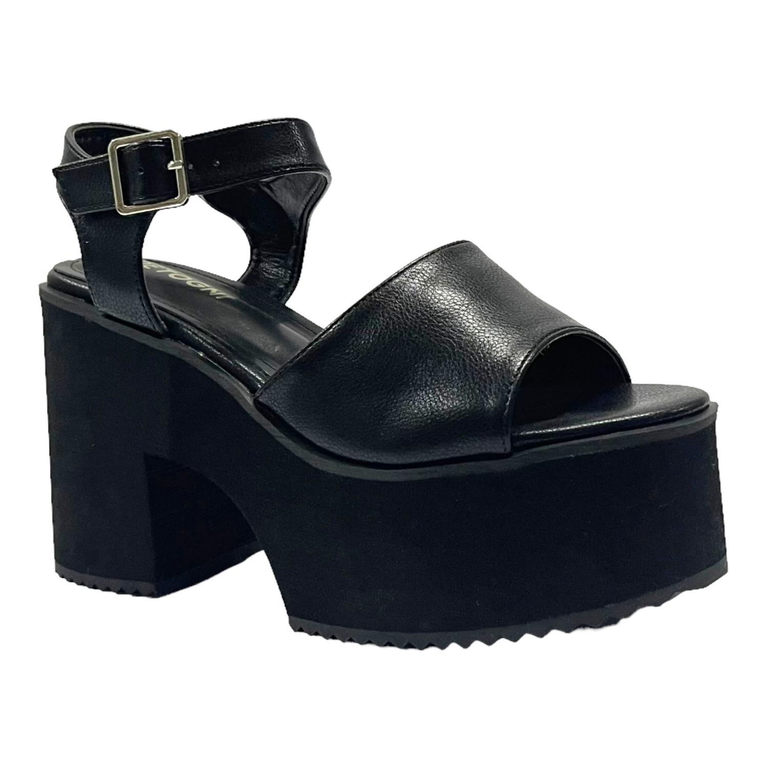 SANDALIAS MUJER DETOGNI NEGRO ESTER - 2