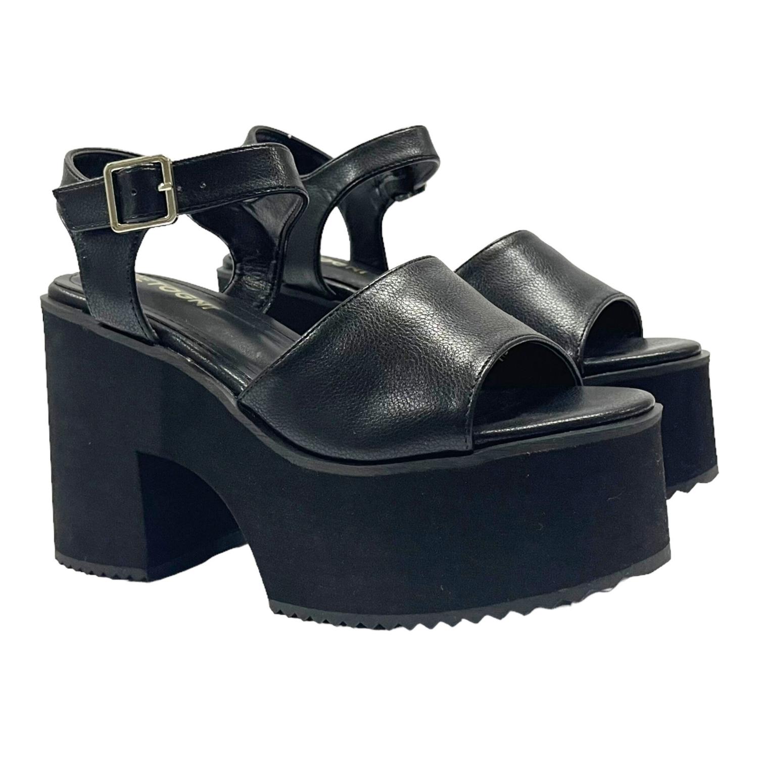 SANDALIAS MUJER DETOGNI NEGRO ESTER - 4