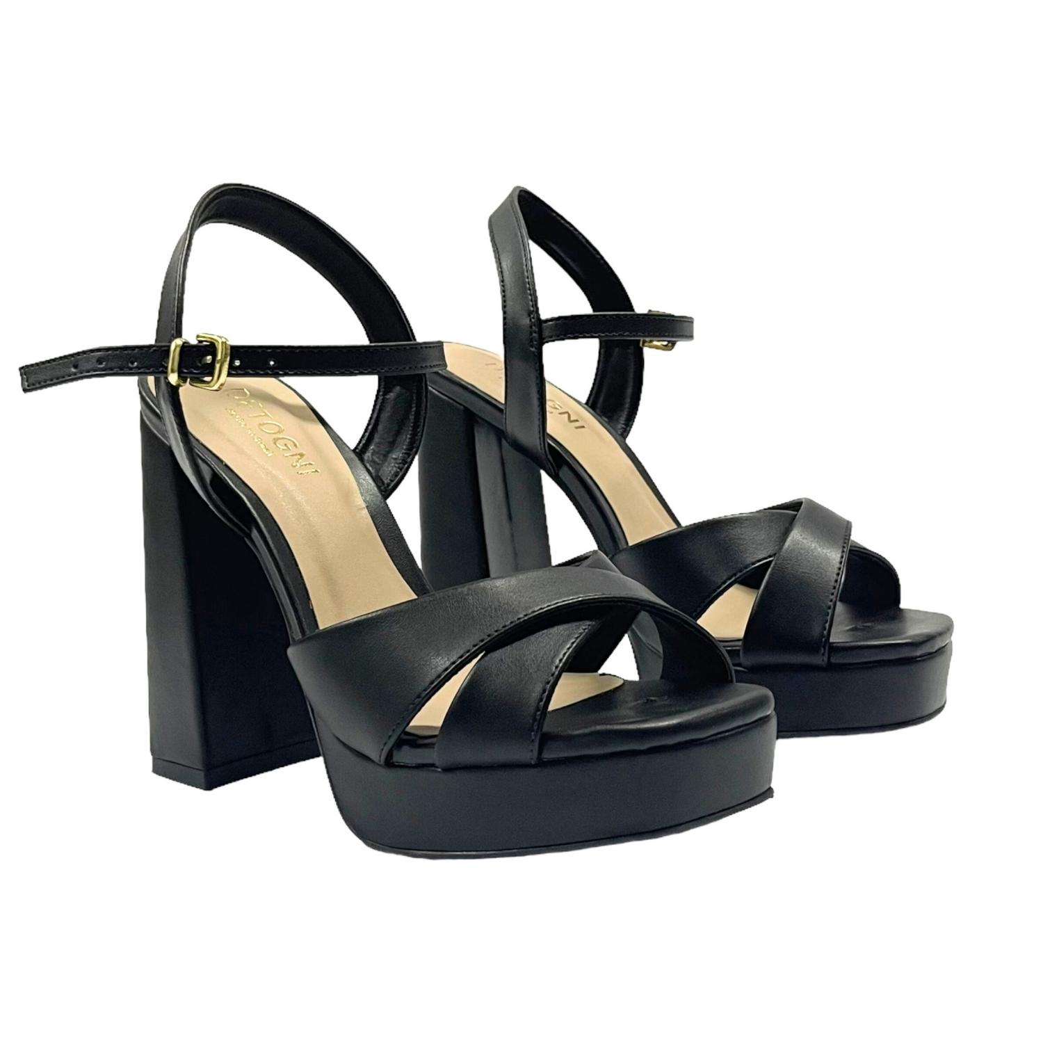 SANDALIAS MUJER DETOGNI NEGRO FLAVIA - 4