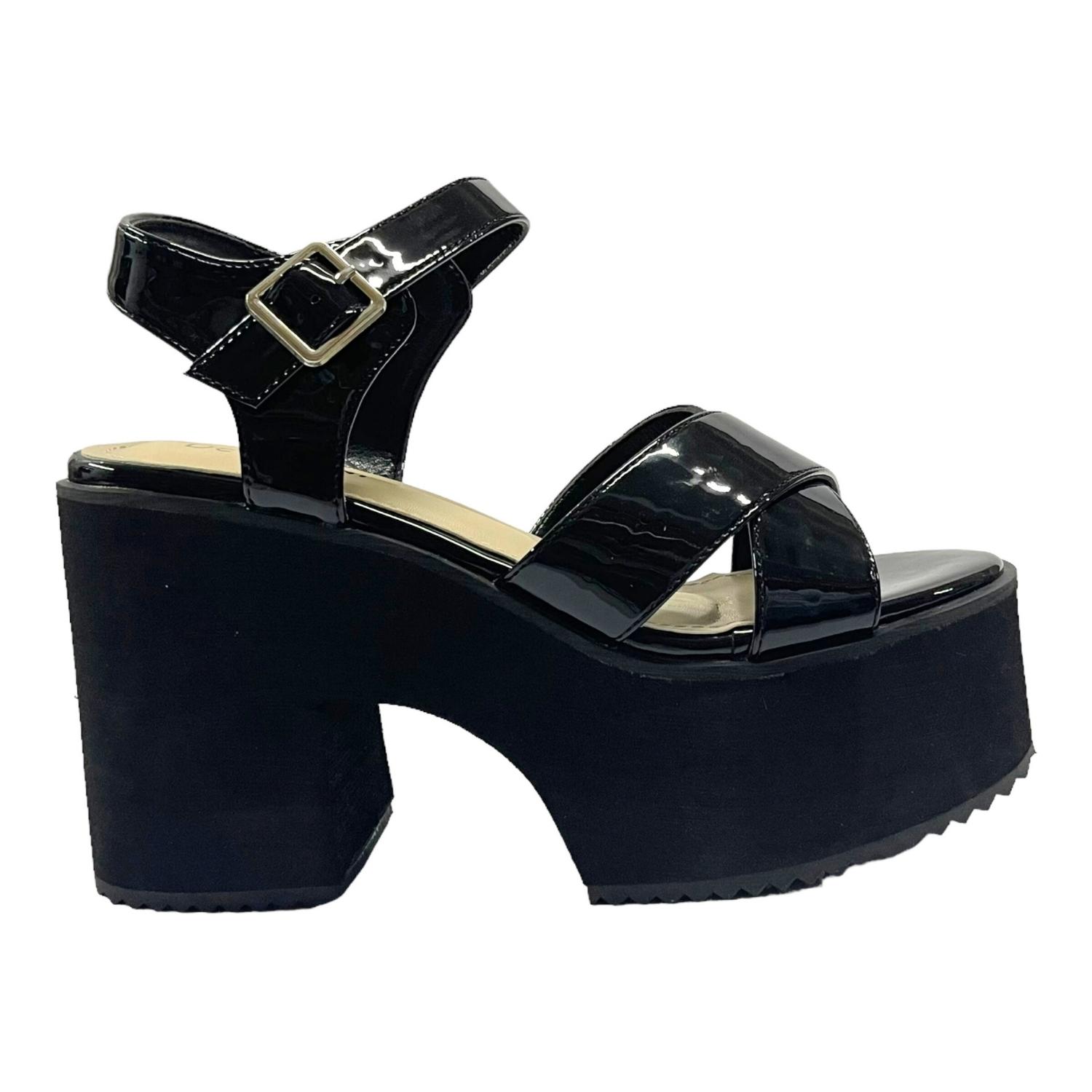 SANDALIAS MUJER DETOGNI NEGRO MARCELINA - 1