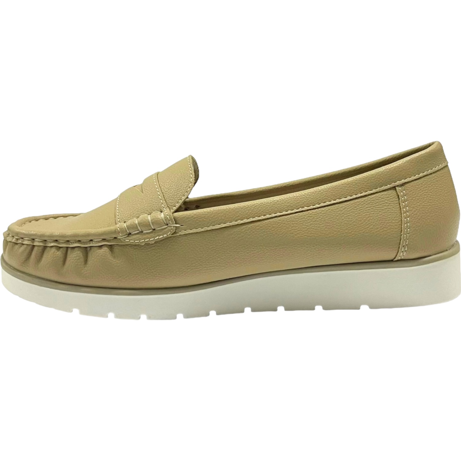 MOCASINES MUJER DETOGNI BEIGE AMANDA - 3