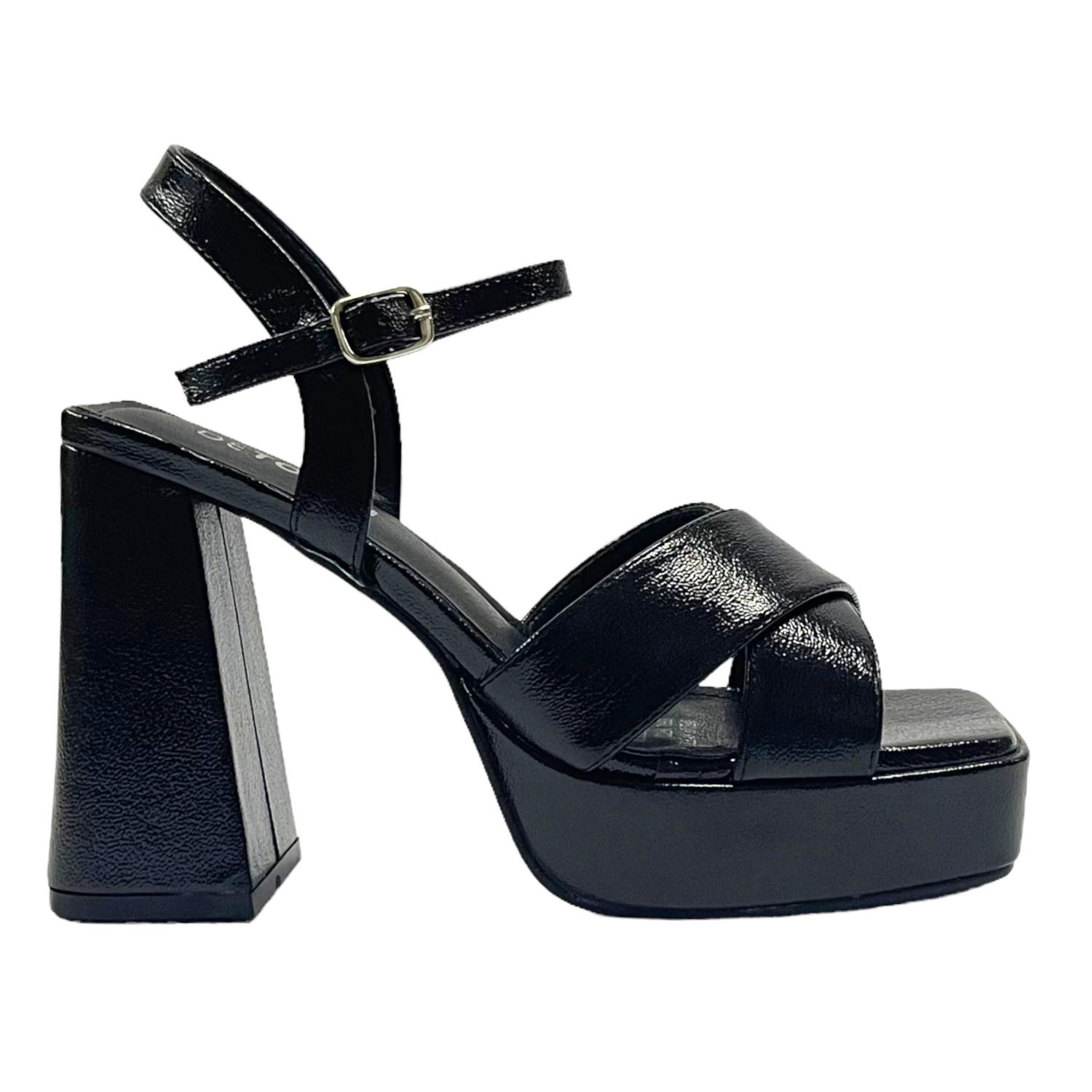 SANDALIA MUJER NEGRO FABIANA DETOGNI - 1