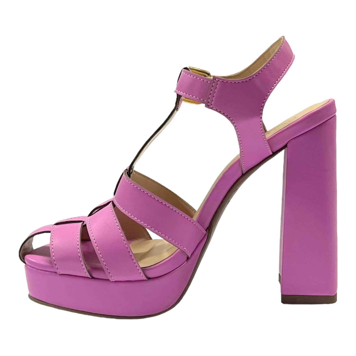 SANDALIAS MUJER DETOGNI FUCSIA LUANA - 3