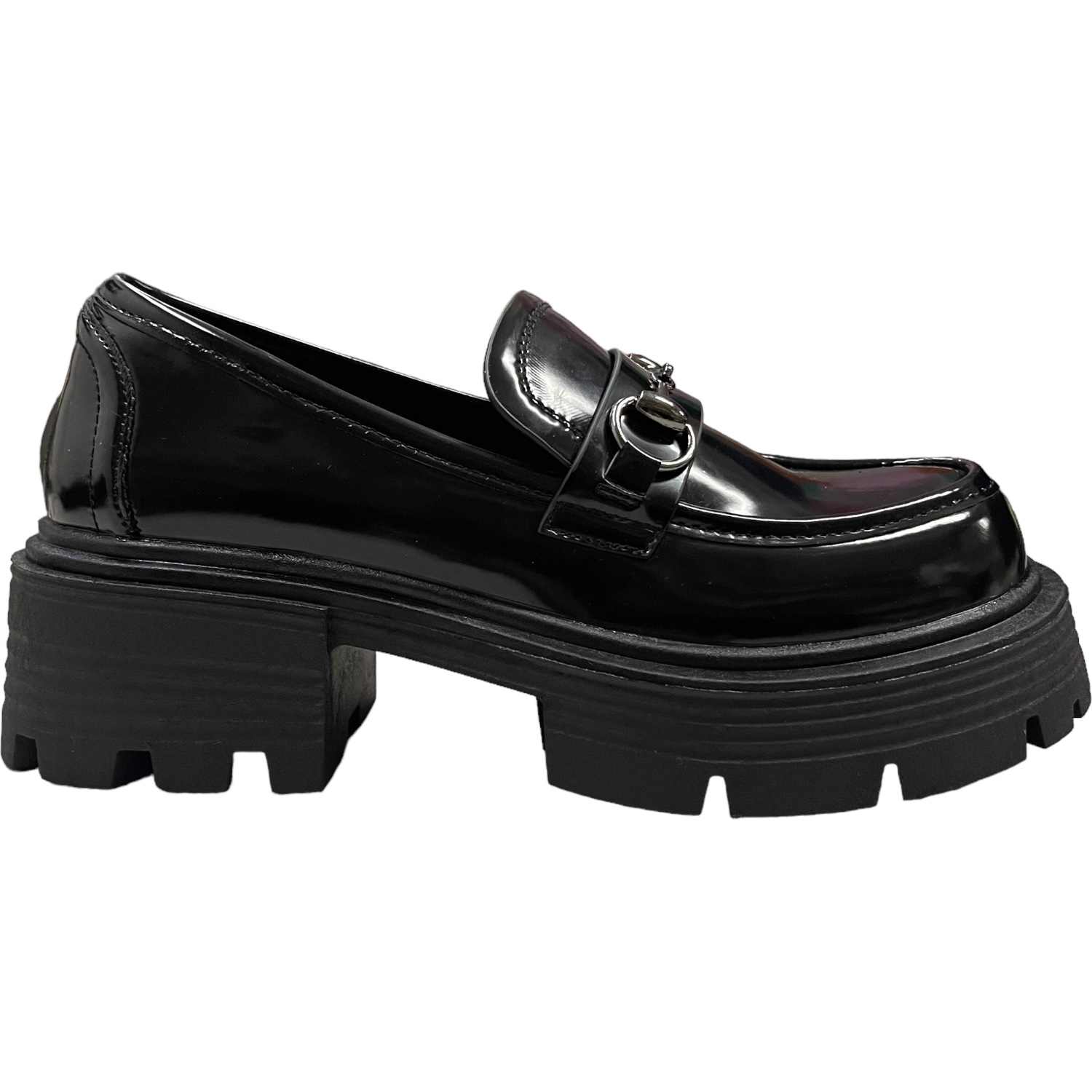 MOCASINES MUJER DETOGNI NEGRO MADRID - 1