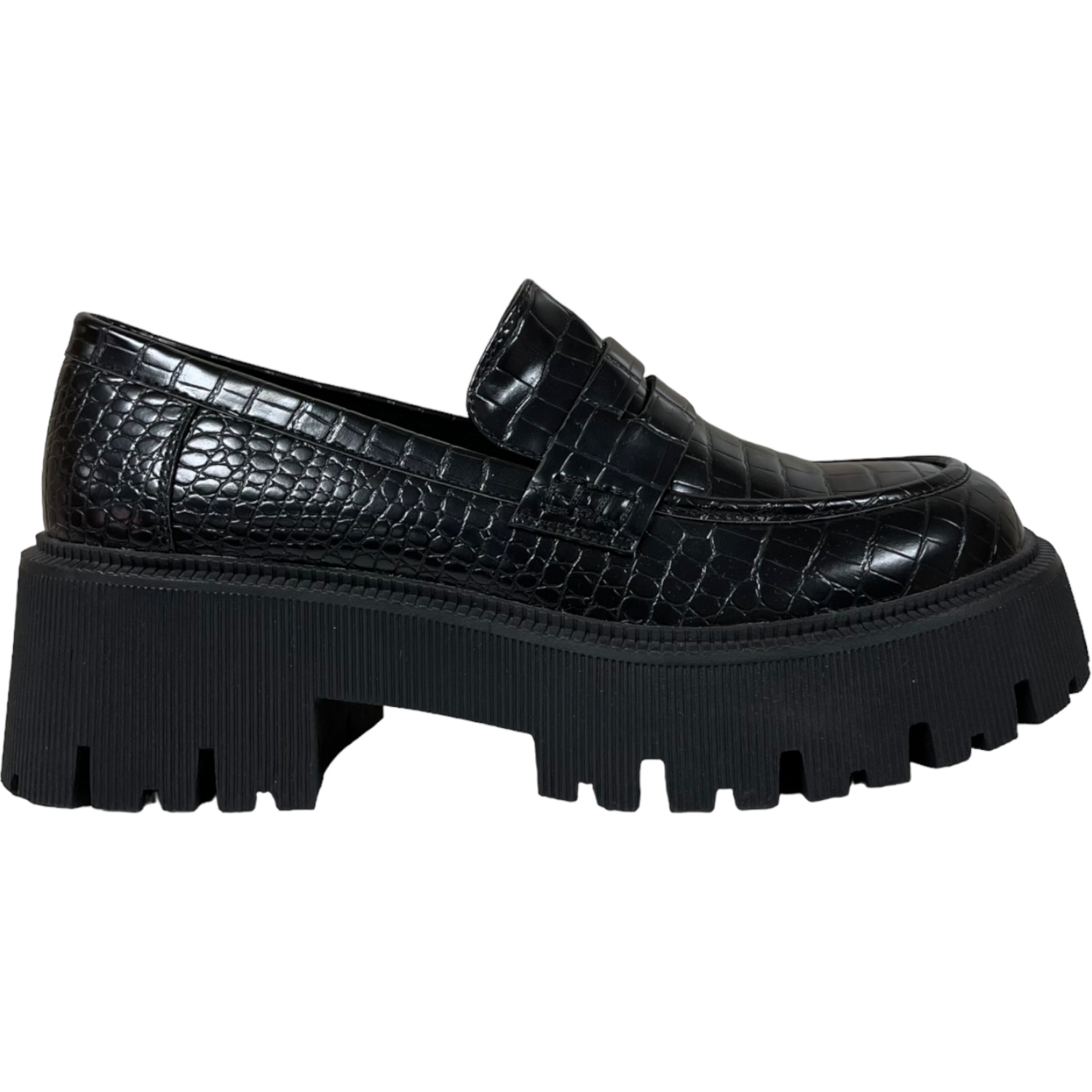 MOCASINES MUJER DETOGNI NEGRO CORDOVA - 1