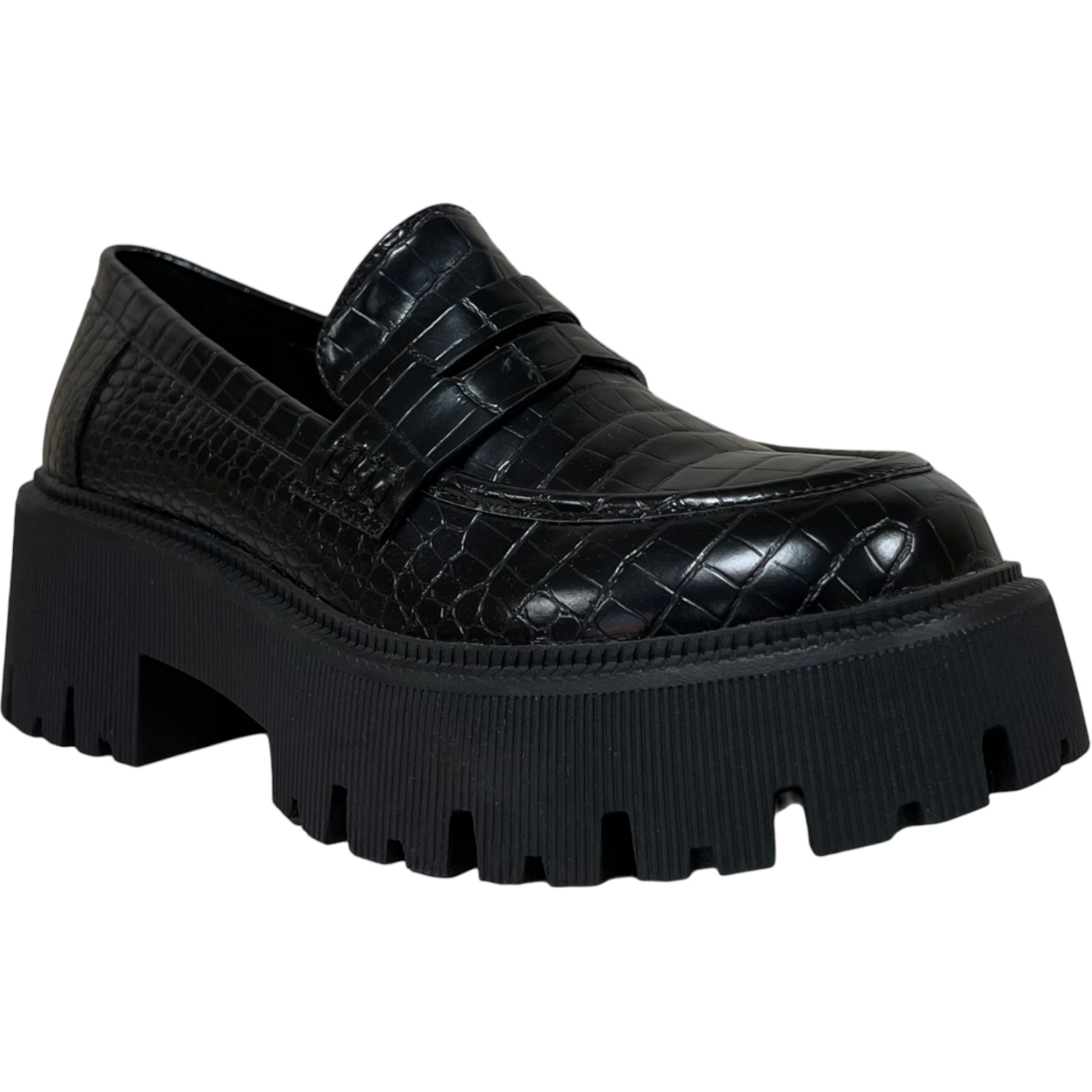 MOCASINES MUJER DETOGNI NEGRO CORDOVA - 2