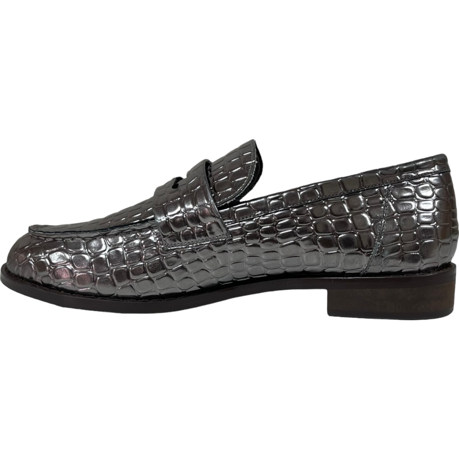 MOCASINES MUJER DETOGNI PLATEADO SALAMANCA - 3