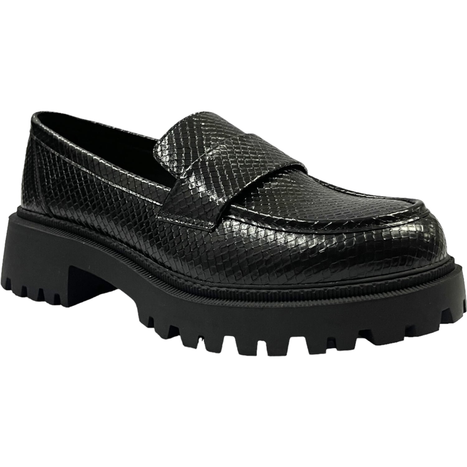 MOCASINES MUJER DETOGNI NEGRO SAVONA - 2